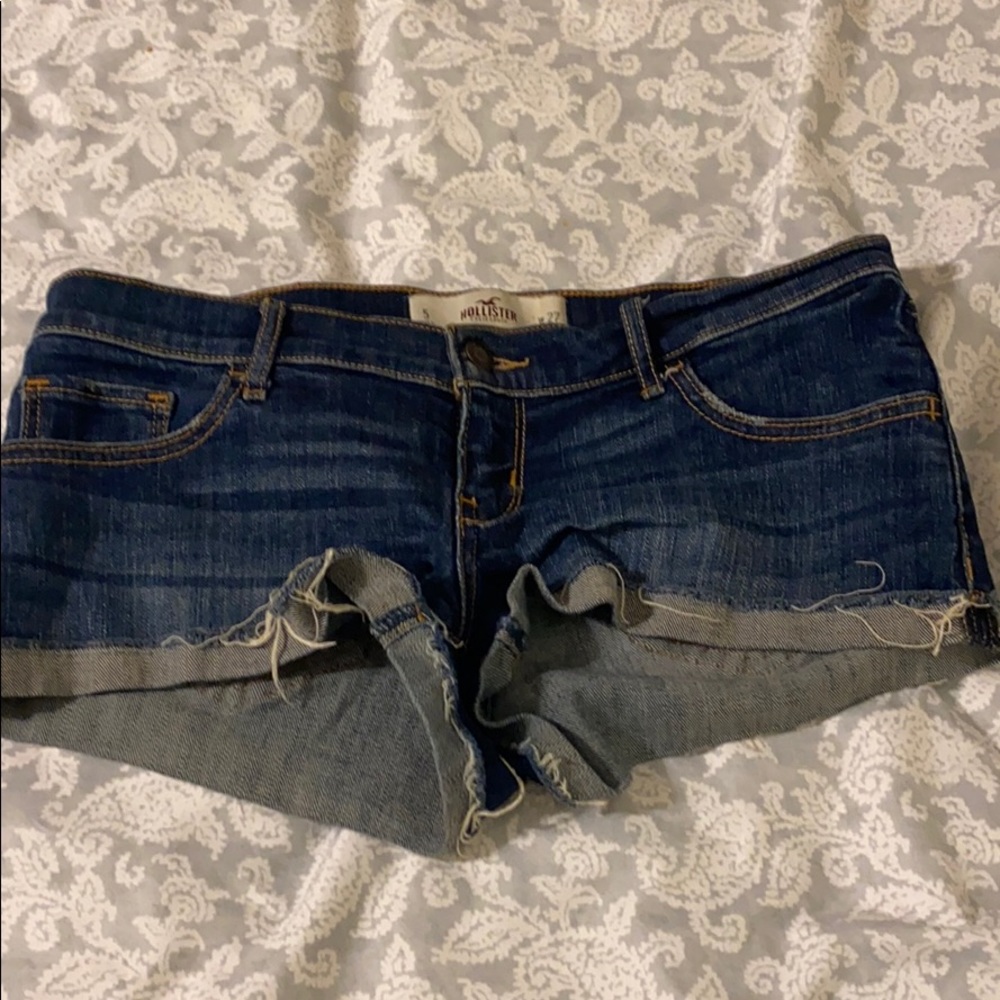 Hollister jean shorts